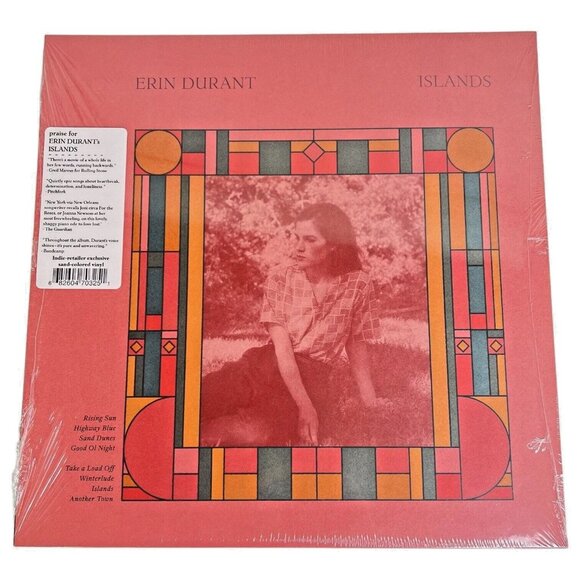 New Erin Durant Islands Vinyl LP Hype Sticker Sealed Record Album 2019 Indie - Picture 1 of 3